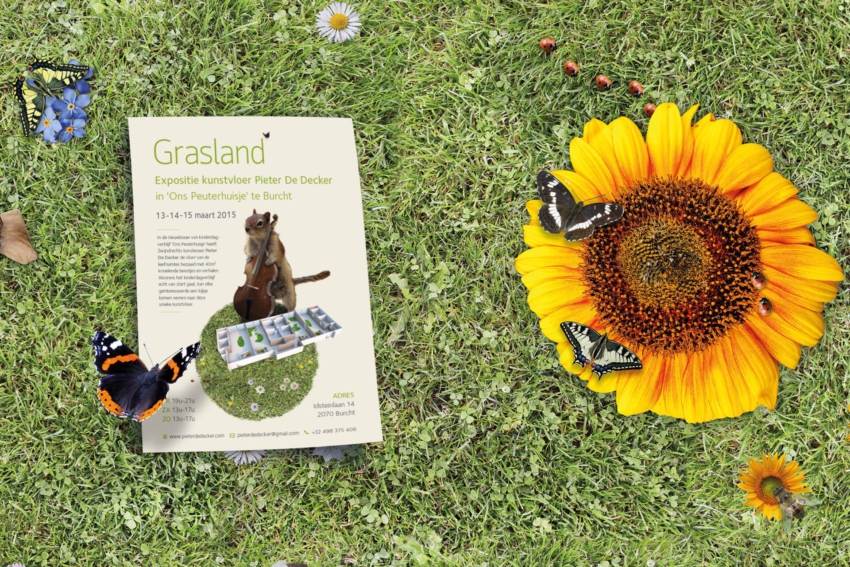 Grasland flyer // © Pieter De Decker