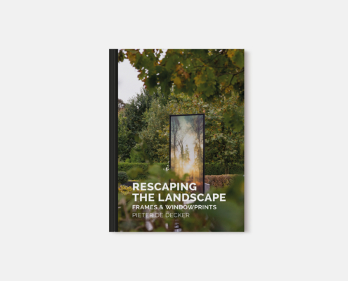 2018 Rescaping The Landscape Frames & Windowprints cover // © Pieter De Decker